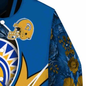 customized san jose state spartans floral print blue jacket premium grade jacketwow