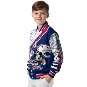 customized south alabama jaguars mickey donald goofy blue white jacket trendy jacketwow