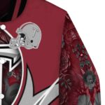customized troy trojans floral print red jacket best selling jacketwow