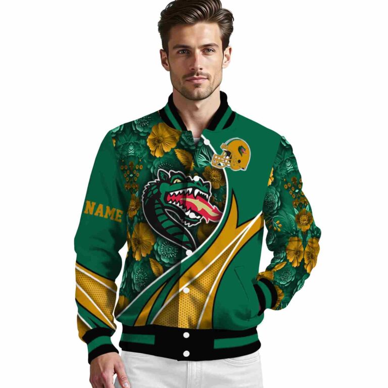 customized uab blazers floral print green jacket high quality jacketwow