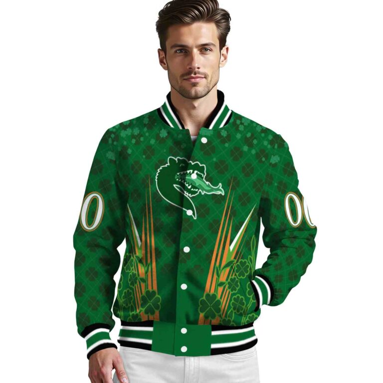 customized uab blazers shamrock pattern green jacket high quality jacketwow