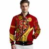 customized usc trojans floral print red jacket high quality jacketwow