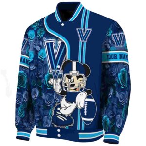 customized villanova wildcats rose mickey navy jacket best selling jacketwow