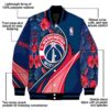 customized washington wizards floral print blue jacket new arrival jacketwow
