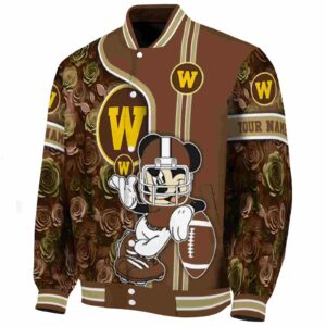 customized western michigan broncos rose mickey brown jacket best selling jacketwow