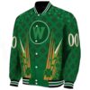 customized western michigan broncos shamrock pattern green jacket best selling jacketwow