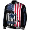 dallas cowboys patriotic theme black jacket best selling jacketwow