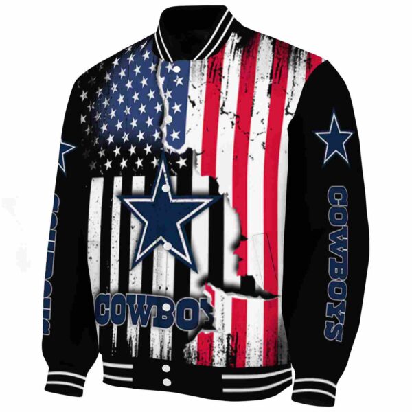 dallas cowboys patriotic theme black jacket best selling jacketwow