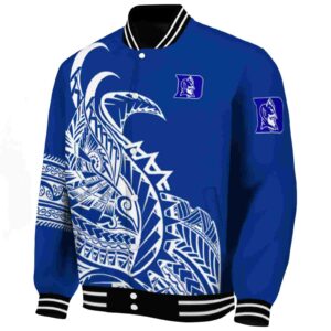 duke blue devils tribal art blue white black jacket best selling jacketwow