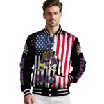 east carolina pirates patriotic theme black jacket best selling jacketwow