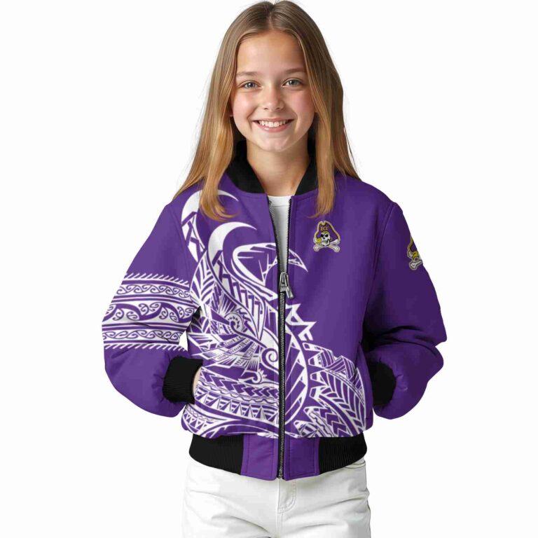 east carolina pirates tribal art purple white black jacket top rated jacketwow