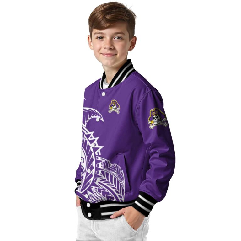 east carolina pirates tribal art purple white black jacket trendy jacketwow