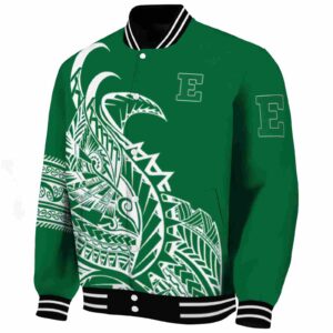 eastern michigan eagles tribal art green white black jacket best selling jacketwow