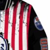 edmonton oilers patriotic theme black jacket premium grade jacketwow