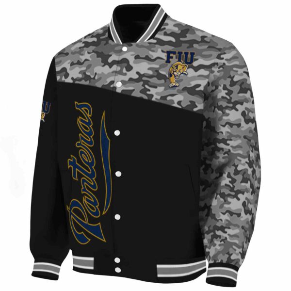 fiu panthers camo patchwork black jacket best selling jacketwow