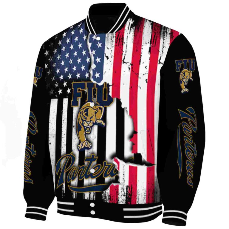 fiu panthers patriotic theme black jacket best selling jacketwow
