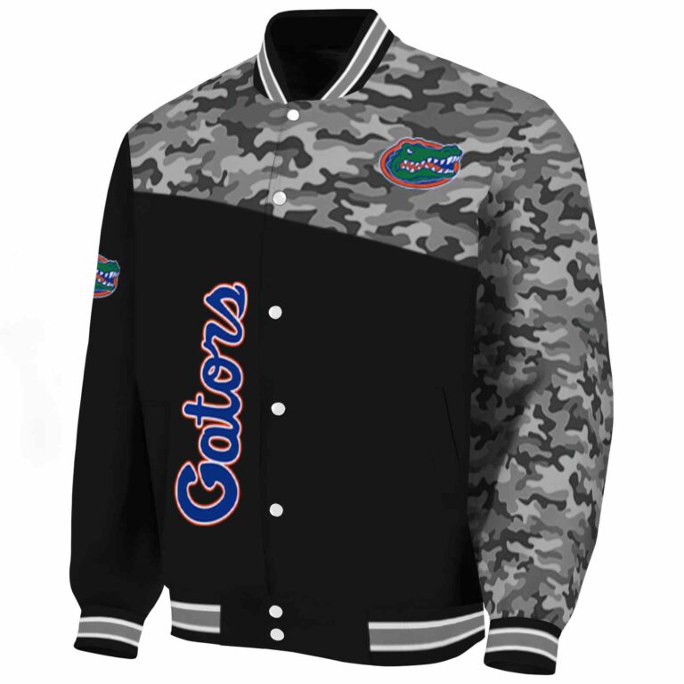 florida gators camo patchwork black jacket best selling jacketwow