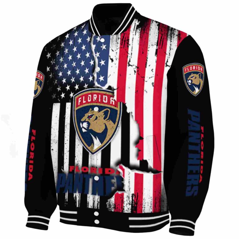 florida panthers patriotic theme black jacket best selling jacketwow