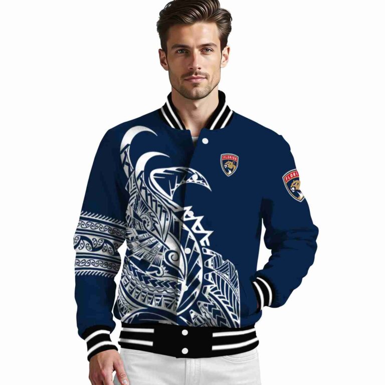 florida panthers tribal art red white black jacket high quality jacketwow