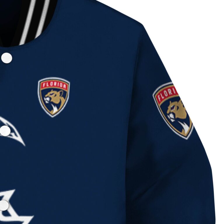 florida panthers tribal art red white black jacket premium grade jacketwow