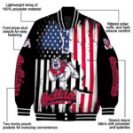 fresno state bulldogs patriotic theme black jacket best selling jacketwow