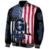 georgetown hoyas patriotic theme black jacket best selling jacketwow