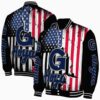 georgetown hoyas patriotic theme black jacket fashion forward jacketwow