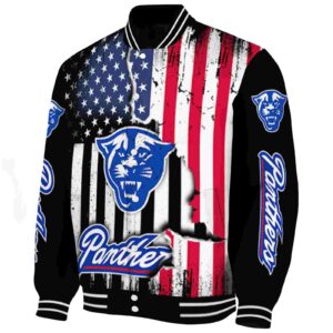 georgia state panthers patriotic theme black jacket best selling jacketwow