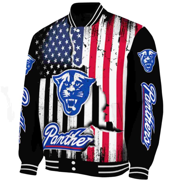 georgia state panthers patriotic theme black jacket best selling jacketwow