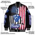 georgia state panthers patriotic theme black jacket best selling jacketwow