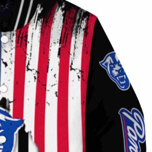 georgia state panthers patriotic theme black jacket premium grade jacketwow