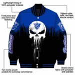 georgia state panthers punisher skull blue black white jacket best selling jacketwow