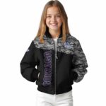 gonzaga bulldogs camo patchwork black jacket best selling jacketwow