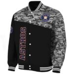 houston astros camo patchwork black jacket best selling jacketwow
