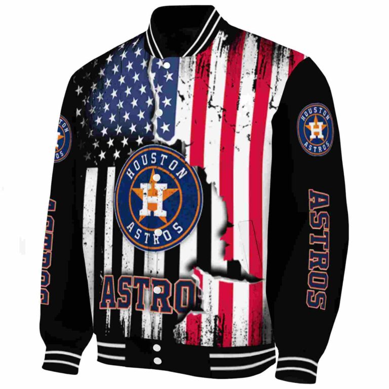 houston astros patriotic theme black jacket best selling jacketwow