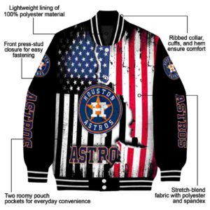 houston astros patriotic theme black jacket new arrival jacketwow