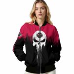 houston rockets punisher skull red black white jacket best selling jacketwow