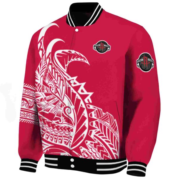 houston rockets tribal art red white black jacket best selling jacketwow