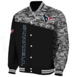houston texans camo patchwork black jacket best selling jacketwow