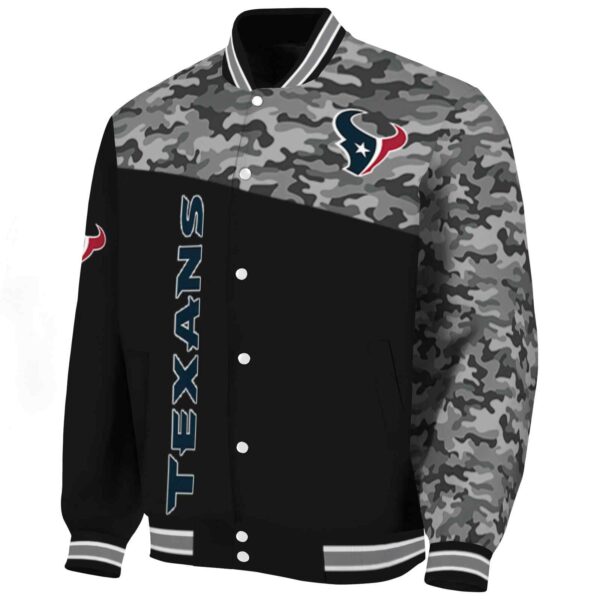 houston texans camo patchwork black jacket best selling jacketwow
