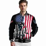 houston texans patriotic theme black jacket best selling jacketwow