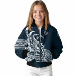 houston texans tribal art blue white black jacket best selling jacketwow