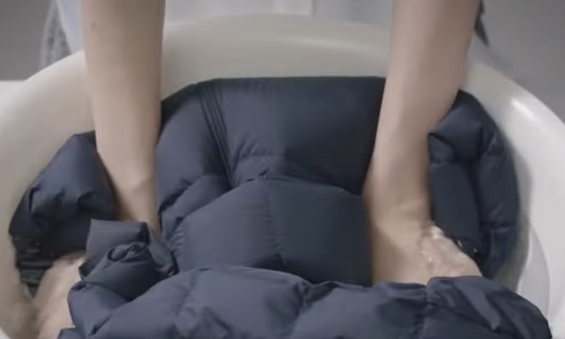 how to wash a bomber jacket 7 Submerge and Scrub