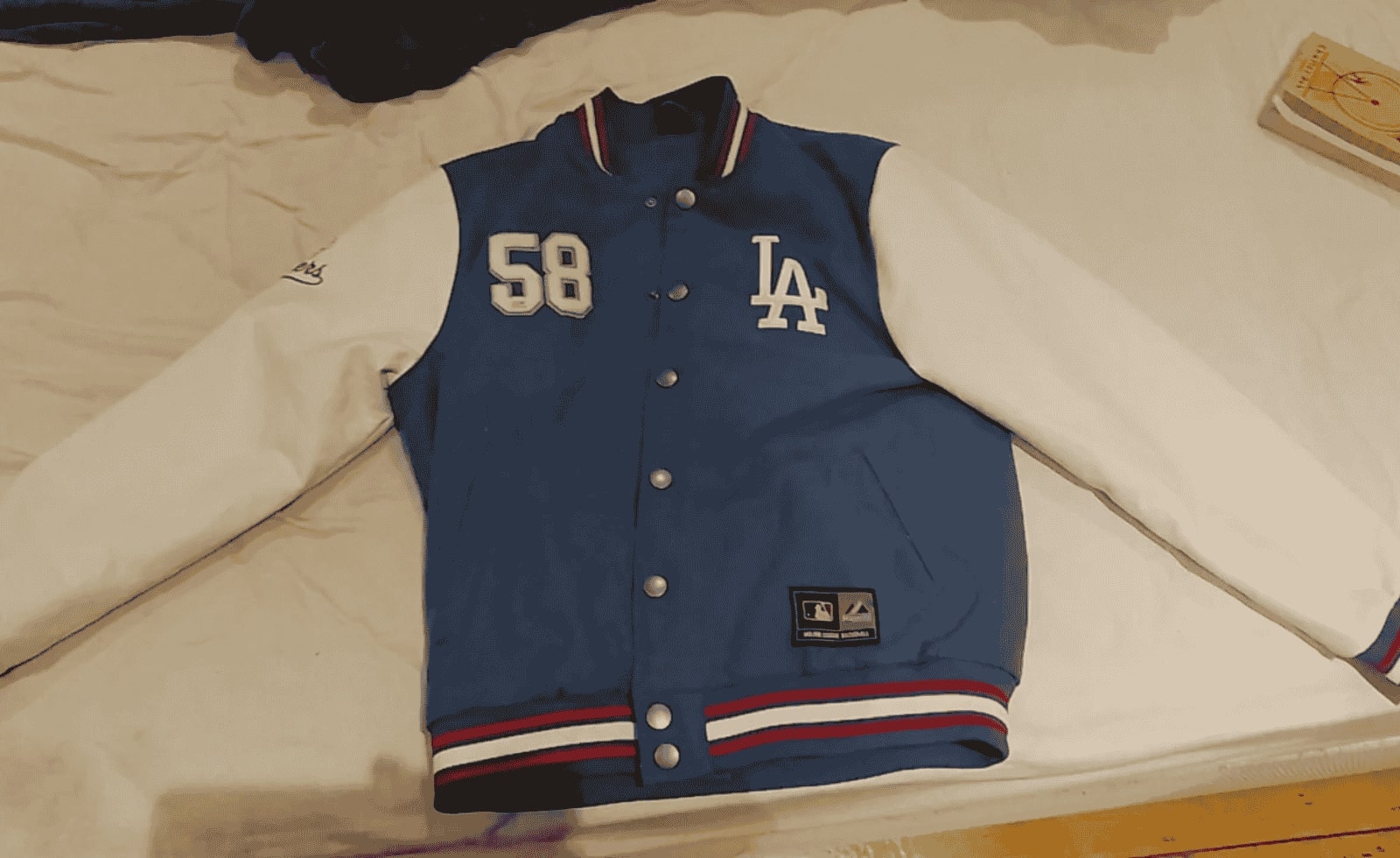 how to wash a varsity jacket 3 You should place the varsity jacket on a towel