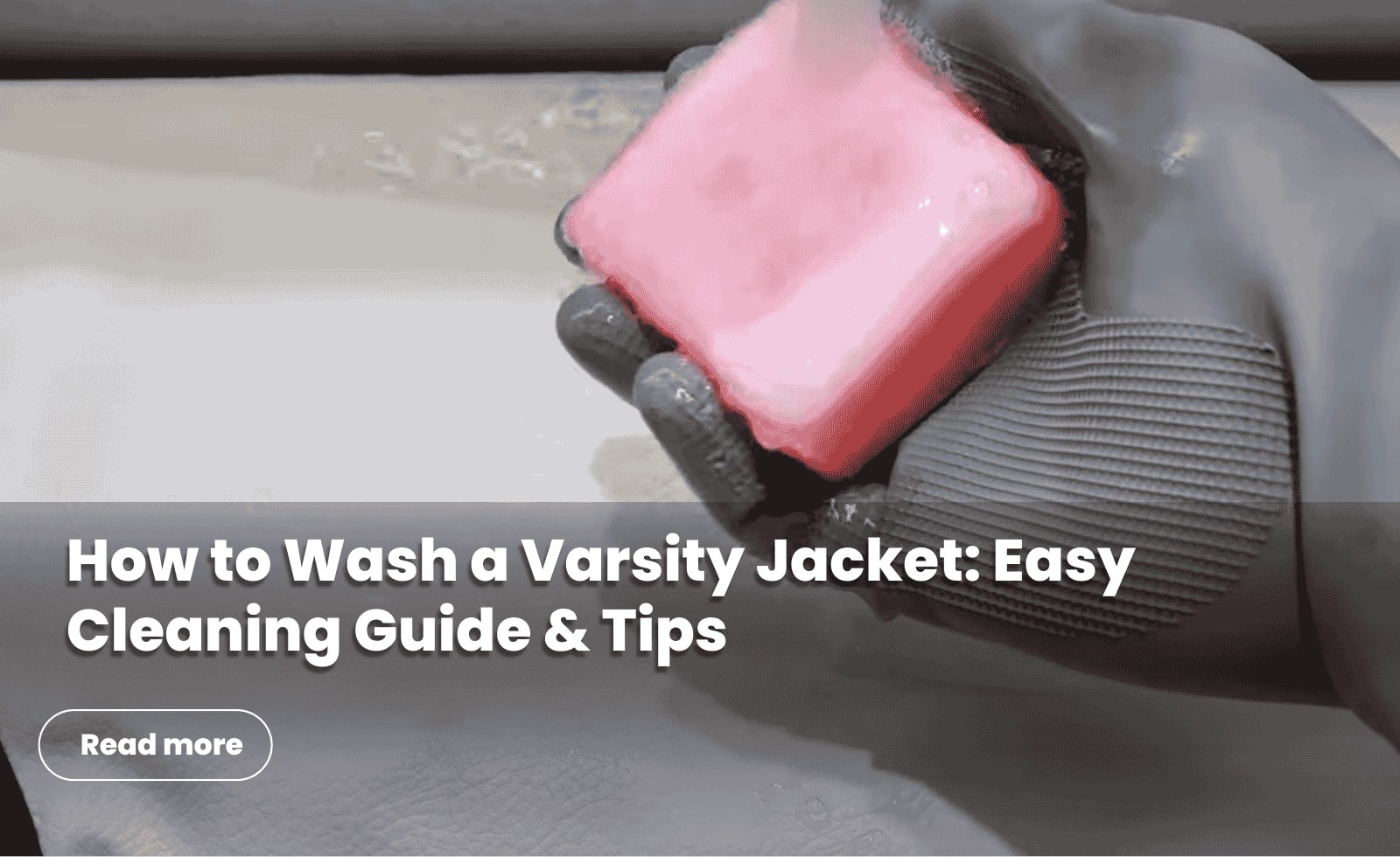 how to wash a varsity jacket