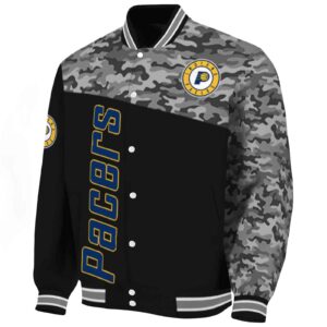 indiana pacers camo patchwork black jacket best selling jacketwow