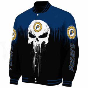 indiana pacers punisher skull blue black white jacket best selling jacketwow
