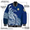 indiana pacers tribal art blue white black jacket new arrival jacketwow