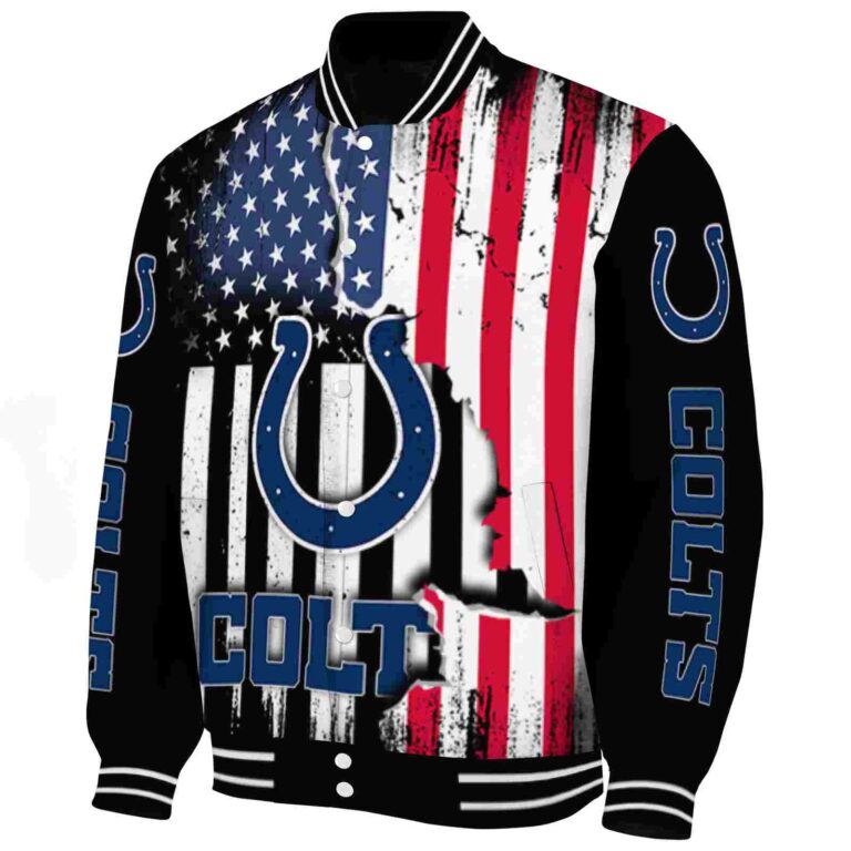 indianapolis colts patriotic theme black jacket best selling jacketwow