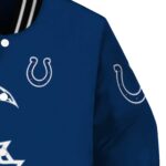indianapolis colts tribal art blue white black jacket best selling jacketwow